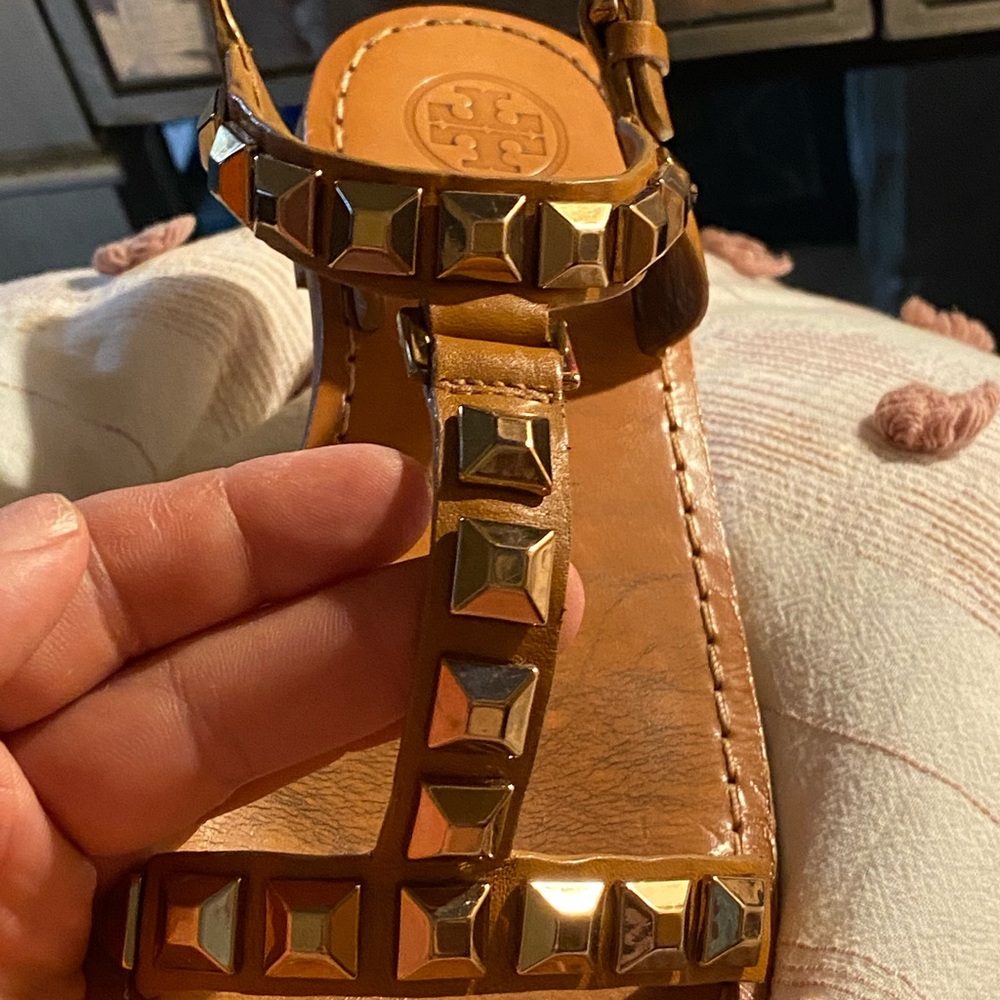 Tory Burch rhinestone sandals